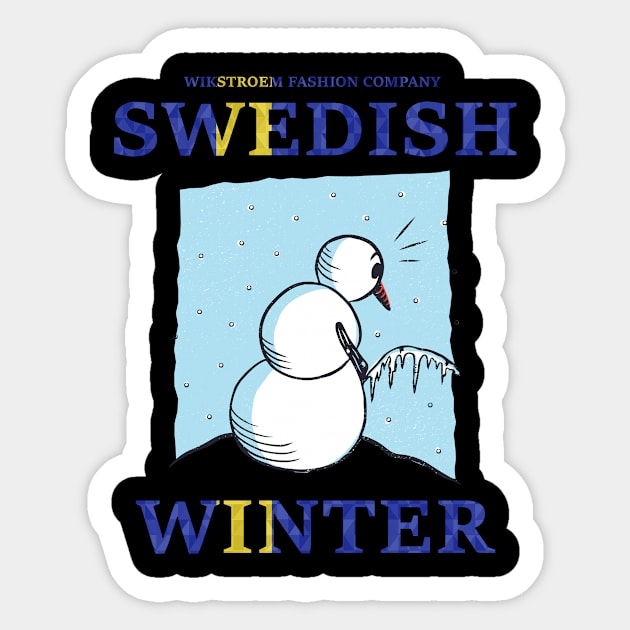 Sweden Scandinavia Europe Vacation Travel Sticker by Wikstroem